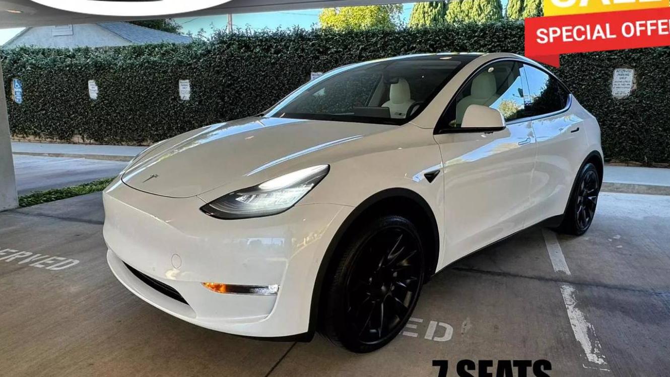 TESLA MODEL Y 2021 5YJYGAED6MF210772 image